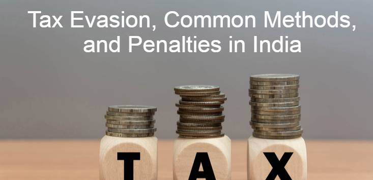 Know What is Tax Evasion & Its Common Methods With Penalties in India ...